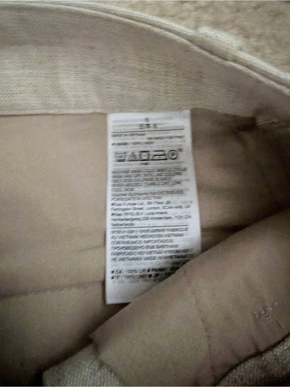 Banana Republic Light Cream Linen-Blend Chinos Pants